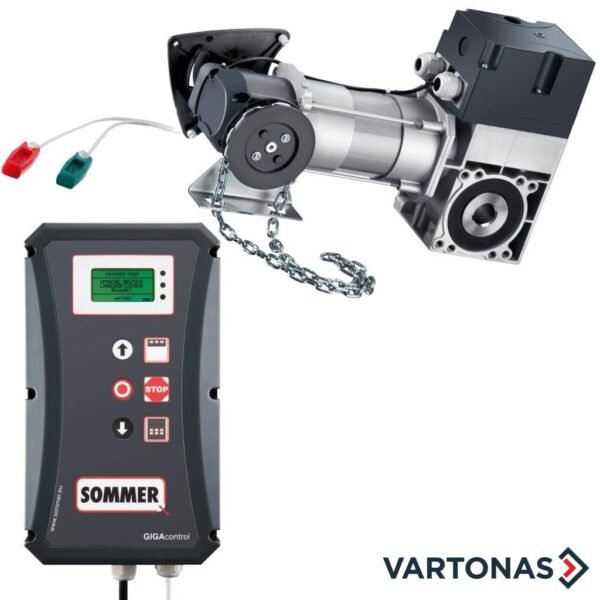 Sommer SOMMER GIGA Full Control iki 35m2 garažo vartų automatika